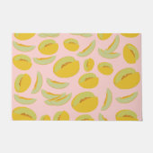 Honeydew Melons Fruit Pattern Deurmat (Voorkant)