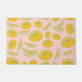 Honeydew Melons Fruit Pattern Deurmat