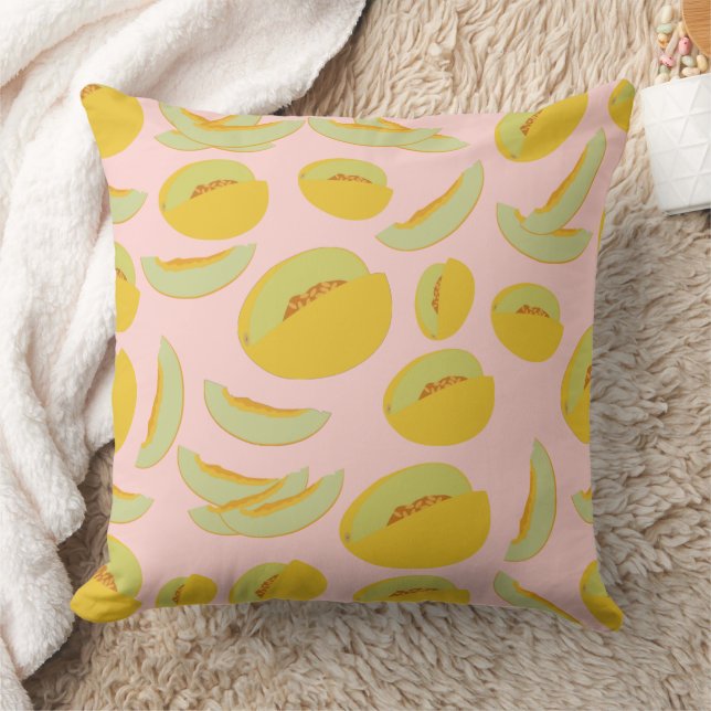 Honeydew Melons Fruit Pattern Kussen (Deken)