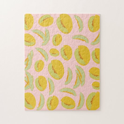 Honeydew Melons Fruit Pattern Legpuzzel (Verticaal)