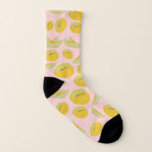Honeydew Melons Fruit Pattern Sokken (Rechts - buiten)