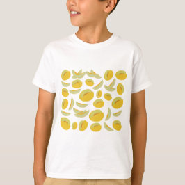 Honeydew Melons Fruit Pattern T-shirt