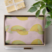 Honeydew Melons Fruit Pattern Tissuepapier (Geschenk)