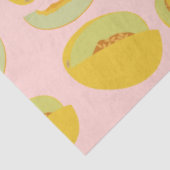 Honeydew Melons Fruit Pattern Tissuepapier (Detail)