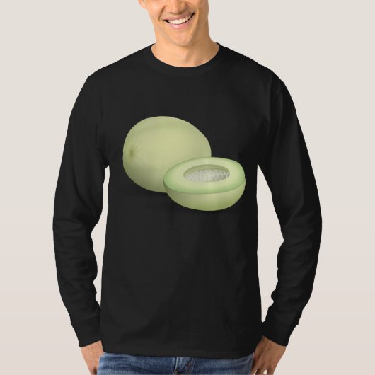 Honeydew Zomer Meloen Fruit Fun T-shirt (Voorkant)