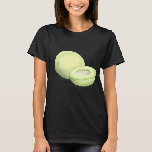 Honeydew Zomer Meloen Fruit Fun T-shirt (Voorkant)