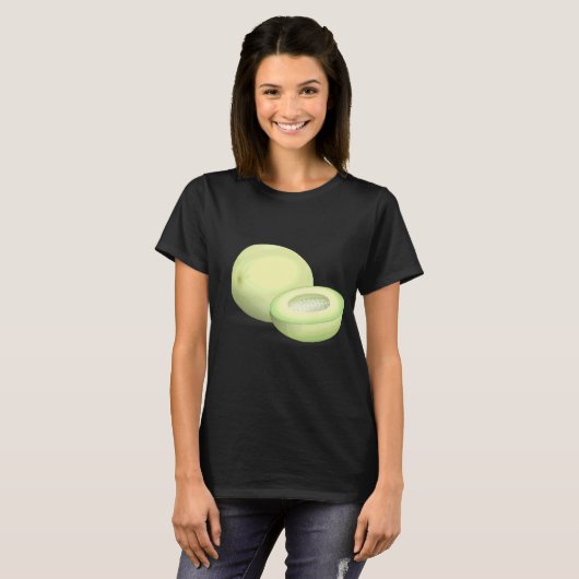 Honeydew Zomer Meloen Fruit Fun T-shirt (Voorkant volledig)