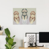 Honeylight Triade Poster (Thuiskantoor)