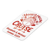 Honeymoon - aangepaste cruise Cabin-deur Magneet (Linkerzijde)