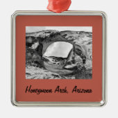 Honeymoon Arch Kerst Arch ingelijst Metal Ornamen Metalen Ornament (Voorkant)