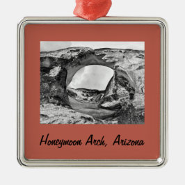 Honeymoon Arch Kerst Arch ingelijst Metal Ornamen Metalen Ornament