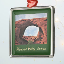 Honeymoon Arch Monument Valley Metalen Ornament