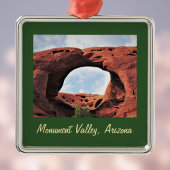 Honeymoon Arch Monument Valley Metalen Ornament