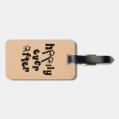 Honeymoon Bagagelabel (Achterkant horizontaal)