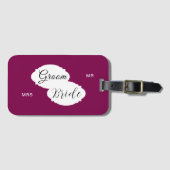 Honeymoon Bagagelabels - Aangepaste namen (Voorkant (horizontaal))