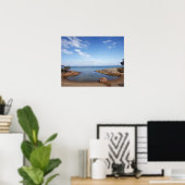 Honeymoon Bay, Coles Bay, Freycinet Nationaal Poster (Thuiskantoor)