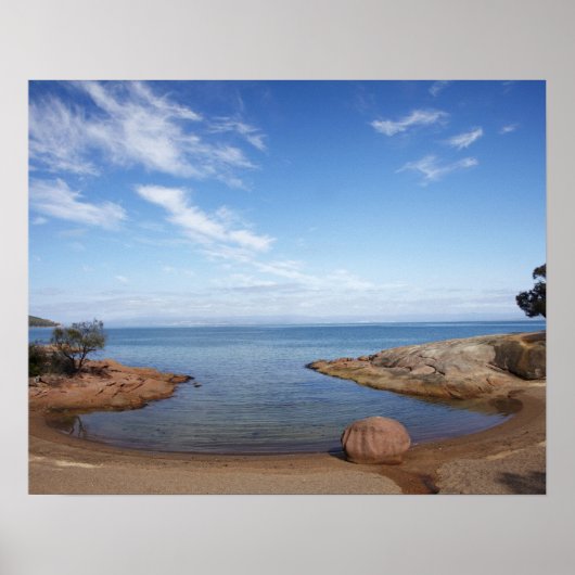 Honeymoon Bay, Coles Bay, Freycinet Nationaal Poster (Voorkant)