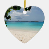 Honeymoon Bay, St. John USVI Keramisch Ornament (Voorkant)