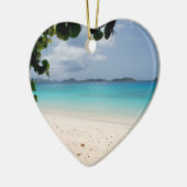 Honeymoon Bay, St. John USVI Keramisch Ornament (Links)