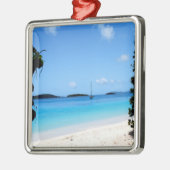 Honeymoon Bay (St. Thomas, USVI) Metalen Ornament (Links)