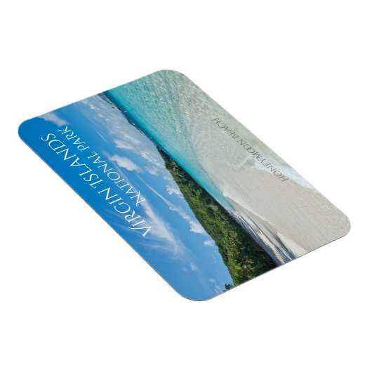 Honeymoon Beach, St. John-eiland, Maagdeneilanden Magneet (Rechterzijde)