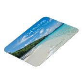 Honeymoon Beach, St. John Island, Maagdeneilanden Magneet (Linkerzijde)