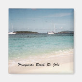 Honeymoon Beach, St. John Magneet (Voorkant)