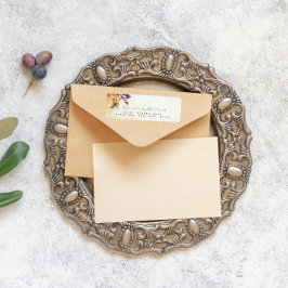 Honeymoon Bee  Return Address Labels