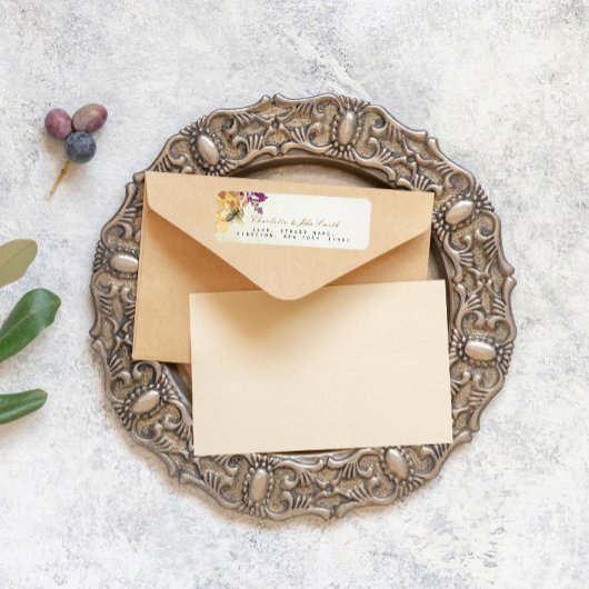 Honeymoon Bee  Return Address Labels