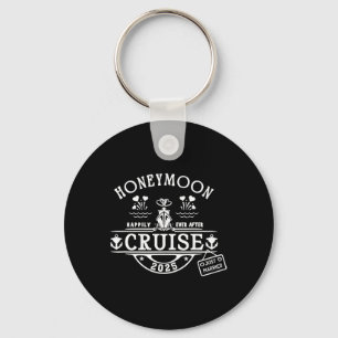 Honeymoon Cruise 2025 Bruid En Bruidegom Pasgetrou Sleutelhanger