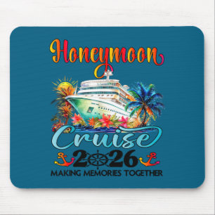 Honeymoon Cruise 2026 Net Getrouwd Ontwerp Muismat