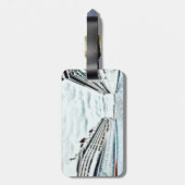 Honeymoon Cruise | Bestemmingsweddenschap Geperson Bagagelabel (Achterkant verticaal)