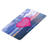 Honeymoon Cruise Hart Stateroom Door Ocean Sunset Magneet (Linkerzijde)