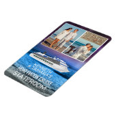 Honeymoon Cruise Stateroom Deurmarkering Beach Fot Magneet (Linkerzijde)