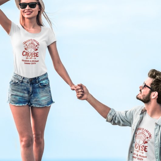 Honeymoon Custom Cruise Personalized T-shirt