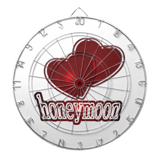 Honeymoon Dartbord (Voorkant)