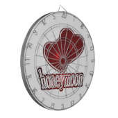 Honeymoon Dartbord (Voorkant Links)