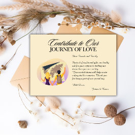 Honeymoon Fonds Cadeau Registratie Qr Code Trouwca Informatiekaartje