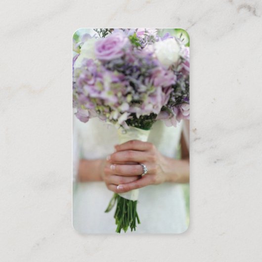 Honeymoon Fonds met QR-code en foto's Informatiekaartje (Achterkant)