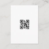 Honeymoon Fonds QR Code Reis Fonds Verzoek Informatiekaartje (Achterkant)