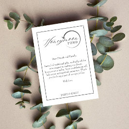 Honeymoon Fonds QR Code Reis Fonds Verzoek Informatiekaartje