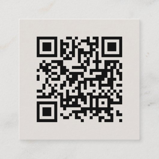 Honeymoon Fonds | QR-code voor digitaal weddenscha Informatiekaartje (Achterkant)