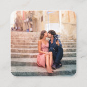 Honeymoon Fonds | QR Code Weduwregister Gold Informatiekaartje (Achterkant)