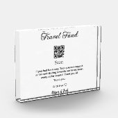 Honeymoon fonds scan QR-code naam toevoegen  Fotoblokken (Links)