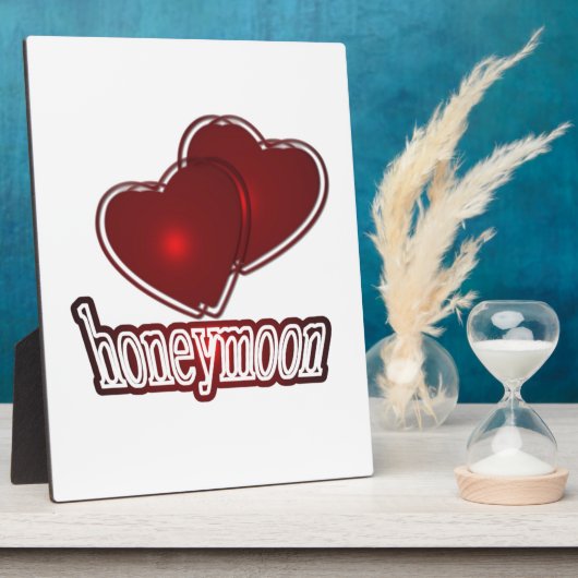 Honeymoon Fotoplaat (Zijkant)