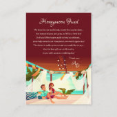 Honeymoon Fund Enclosure Kaart (Voorkant)