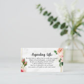 Honeymoon Fund In plaats van Gifts Kaarten (Staand voorkant)