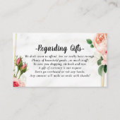 Honeymoon Fund In plaats van Gifts Kaarten (Voorkant)