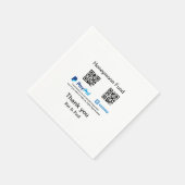 Honeymoon Fund PayPal Venmo QR code bedankt Servet (Hoek)