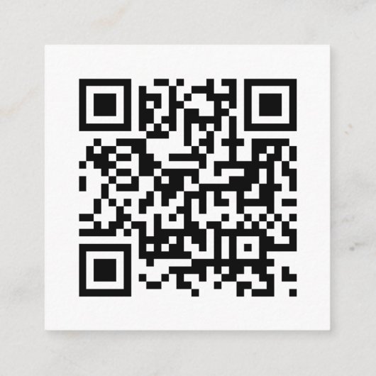 Honeymoon Fund QR Code Digital Gift Weduwfoto Informatiekaartje (Achterkant)